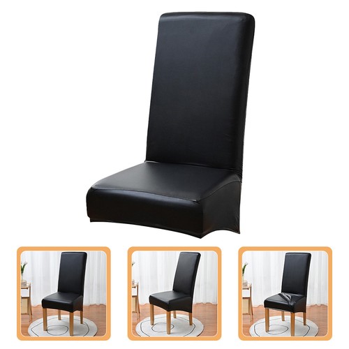 Black chair cover - black, with