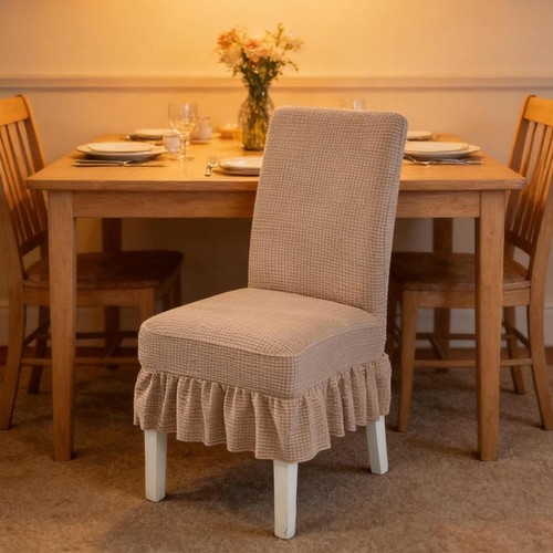 Soft pleated skirt chair - pleated, cover