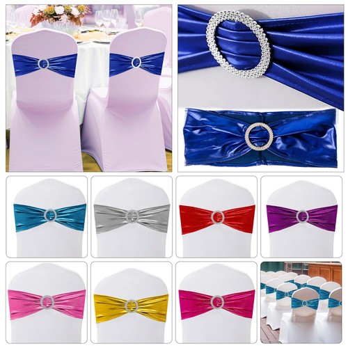 Spandex chair band with buckle - spandex,