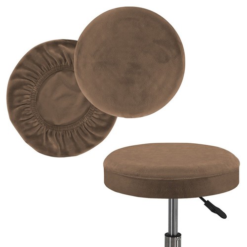 Velvet round chair cover - chair,