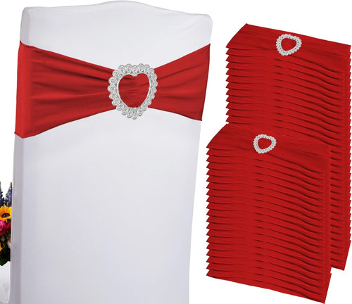 100pcs spandex stretch - 100pcs, red